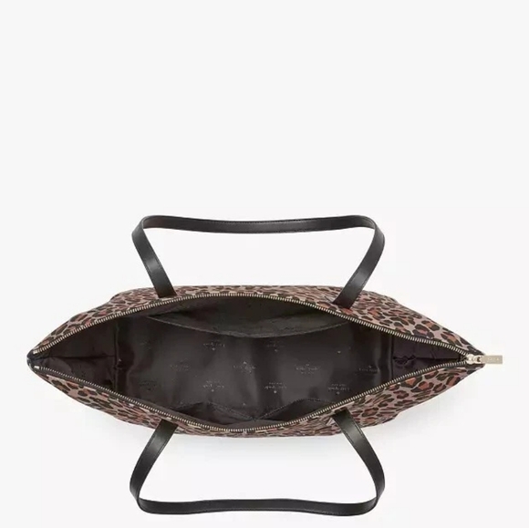 Kate Spade NWT KITT Leopard Print Tote Bag Set - XL - Picture 8 of 12